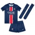 Paris Saint-Germain Bradley Barcola #29 Heimtrikot 2024-25 Kurzarm (+ kurze hosen)